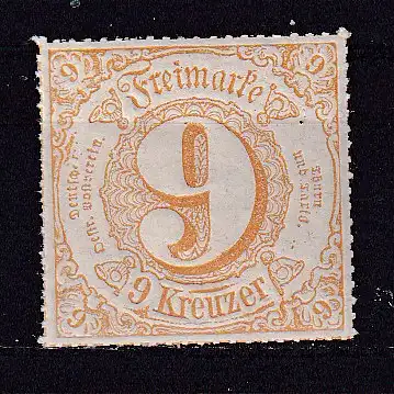 Altd. Thurn u. Taxis  Nr 54 Falz / Gummimängel / *