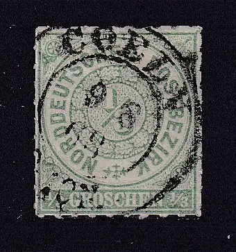 Norddeutscher Bund  Nr 14 Nachgummiert / (*)