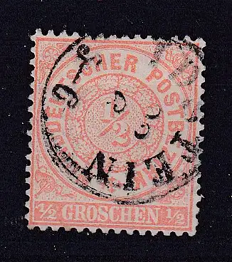 Norddeutscher Bund  Nr 15 Nachgummiert / (*)