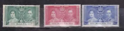 Malta  Nr 173/75 Postfrisch / **