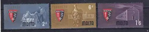 Malta  Nr 289/91 Postfrisch / **