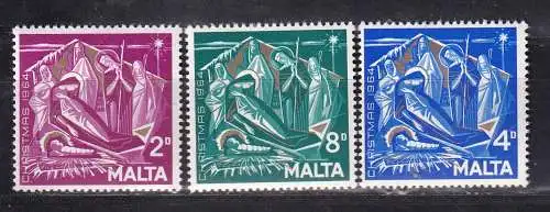 Malta  Nr 298/300 Postfrisch / **