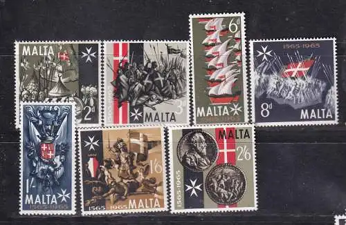 Malta  Nr 323/29 Postfrisch / **