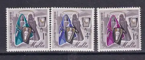 Malta  Nr 347/49 Postfrisch / **