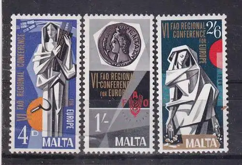 Malta  Nr 383/85 Postfrisch / **