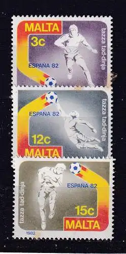 Malta  Nr 663/65 Postfrisch / **