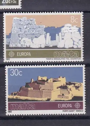 Malta  Nr 680/81 Postfrisch / **