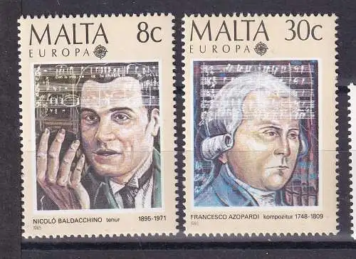 Malta  Nr 726/27 Postfrisch / **