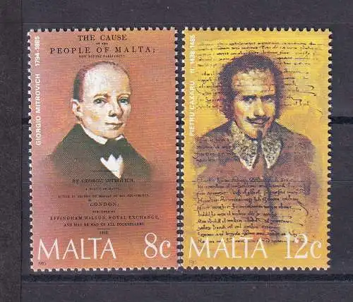 Malta  Nr 734/35 Postfrisch / **