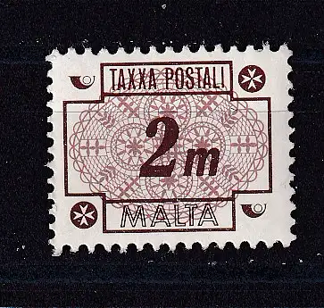 Malta Portomarken  Nr 38 Postfrisch / **