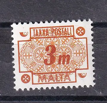 Malta Portomarken  Nr 39 Postfrisch / **