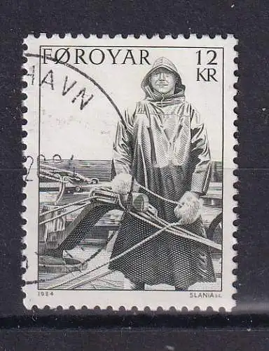Dänemark Färöer  Nr 105 Gestempelt (Posten)