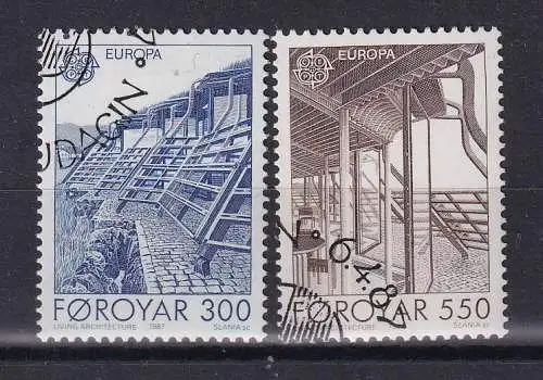 Dänemark Färöer  Nr 149/50 Gestempelt (Posten)