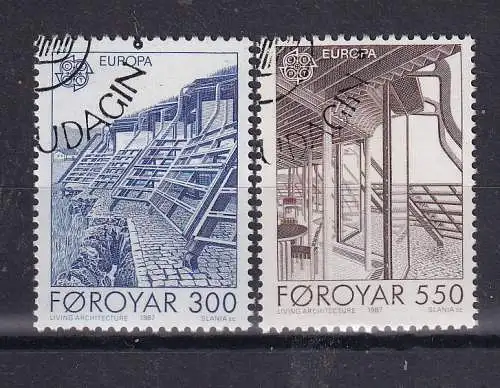 Dänemark Färöer  Nr 149/50 Gestempelt (Posten)