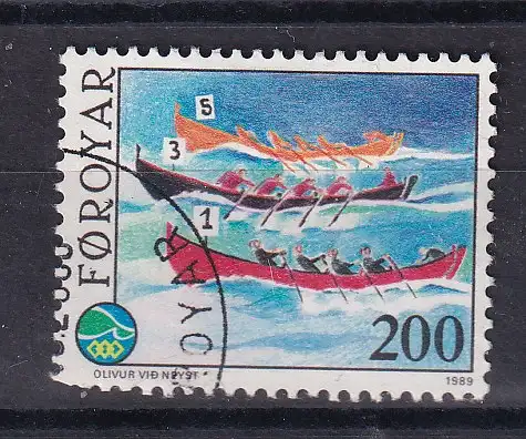 Dänemark Färöer  Nr 186 Gestempelt (Posten)