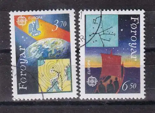 Dänemark Färöer  Nr 215/16 Gestempelt (Posten)