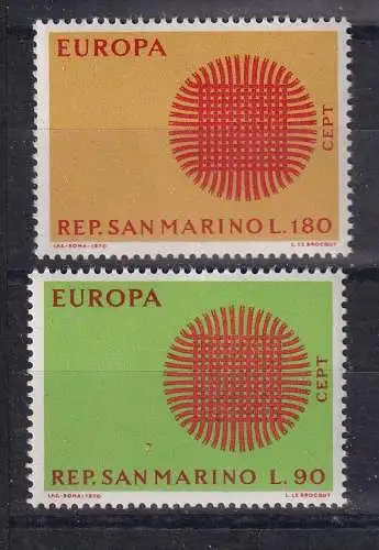 San Marino  Nr 955/56 Postfrisch / **