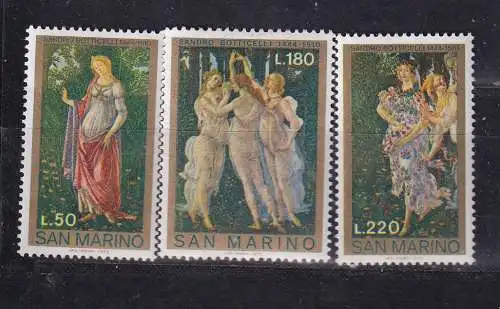 San Marino  Nr 994/96 Postfrisch / **