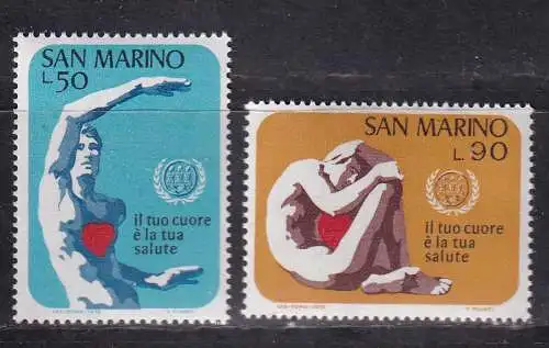 San Marino  Nr 1013/14 Postfrisch / **