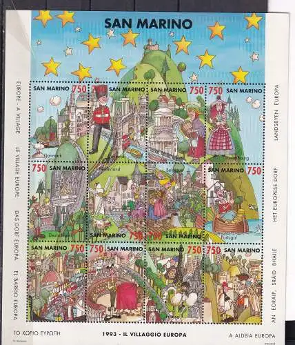San Marino  Nr Block 17 Postfrisch / **