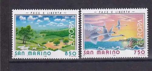 San Marino  Nr 1607/08 Postfrisch / **