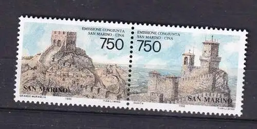 San Marino  Nr 1652/53 Paar Postfrisch / **