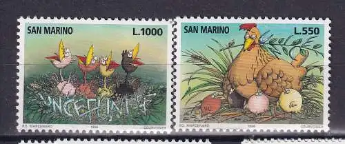 San Marino  Nr 1676/77 Postfrisch / **