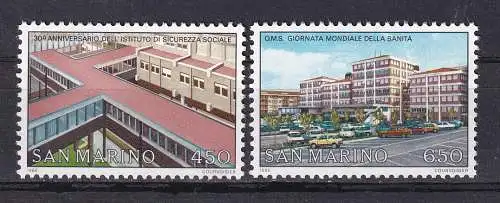 San Marino  Nr 1335/36 Postfrisch / **