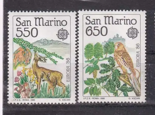 San Marino  Nr 1139/40 Postfrisch / **