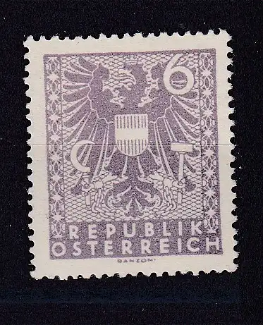 Österreich  Nr 700 Postfrisch / **