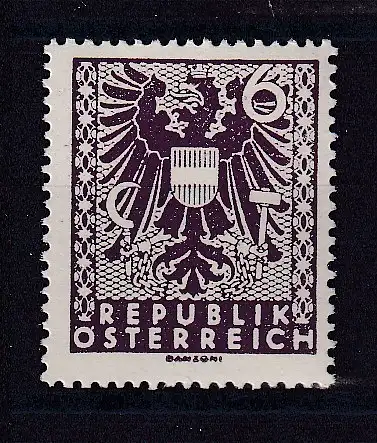 Österreich  Nr 700 Postfrisch / **