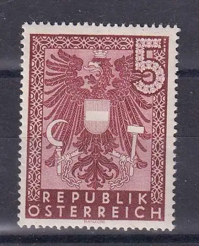 Österreich  Nr 719 Postfrisch / **