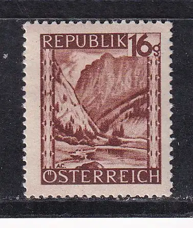 Österreich  Nr 749 Postfrisch / **