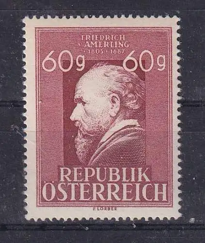 Österreich  Nr 857 Postfrisch / **