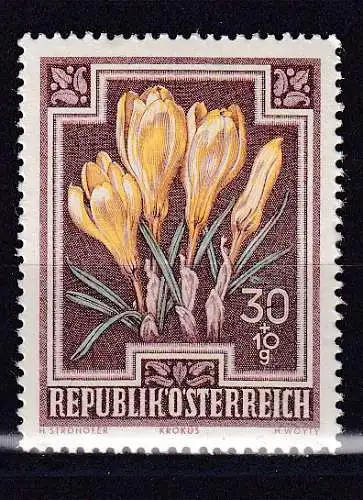 Österreich  Nr 870 Postfrisch / **