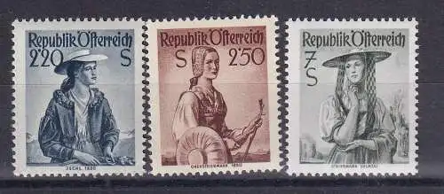 Österreich  Nr 978/80 Postfrisch / **