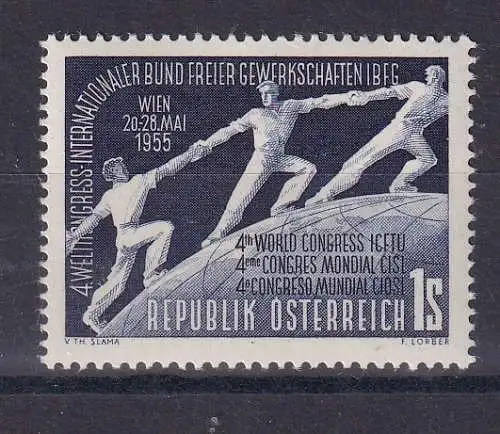 Österreich  Nr 1018 Postfrisch / **