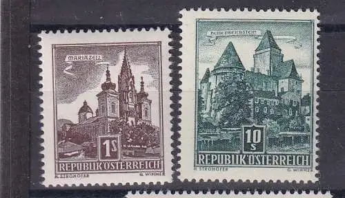 Österreich  Nr 1037/38 Postfrisch / **