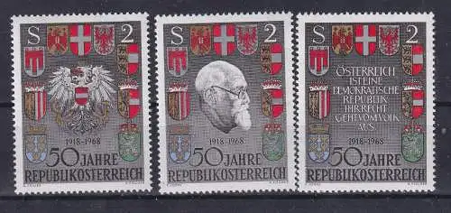 Österreich  Nr 1273/75 Postfrisch / **