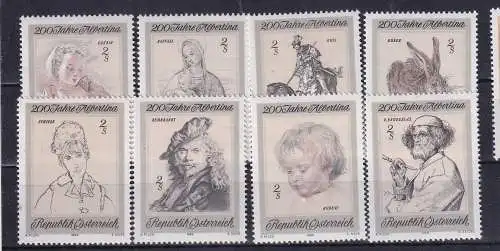 Österreich  Nr 1307/14 Postfrisch / **