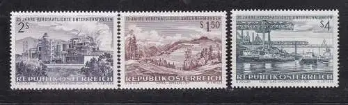 Österreich  Nr 1373/75 Postfrisch / **