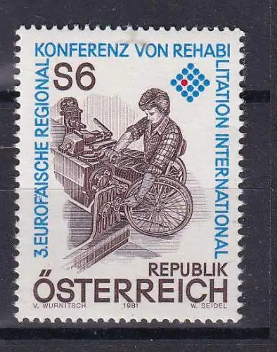 Österreich  Nr 1667 Postfrisch / **
