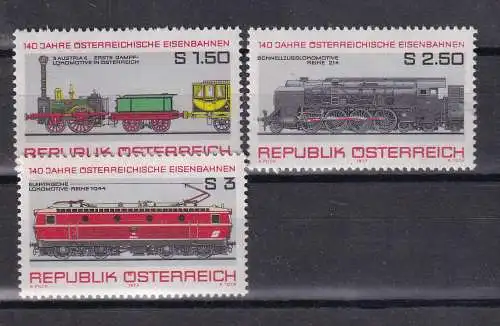 Österreich  Nr 1559/61 Postfrisch / **