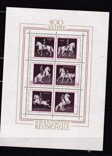 Österreich  Nr Block 2 Postfrisch / **