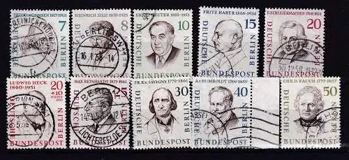 Berlin (West)  Nr 163/72 Postfrisch / **