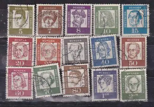 Berlin (West)  Nr 199/213 Postfrisch / **