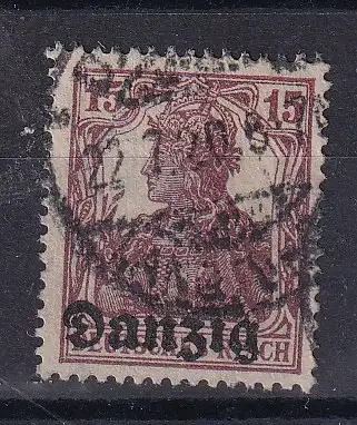 Freie Stadt Danzig  Nr 3 Gestempelt (Posten)