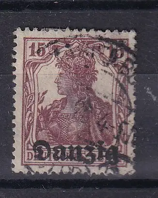 Freie Stadt Danzig  Nr 3 Gestempelt (Posten)