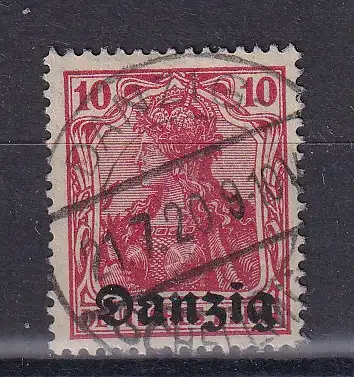 Freie Stadt Danzig  Nr 2 Gestempelt (Posten)