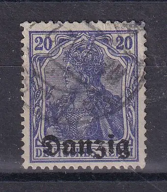 Freie Stadt Danzig  Nr 4 Gestempelt (Posten)